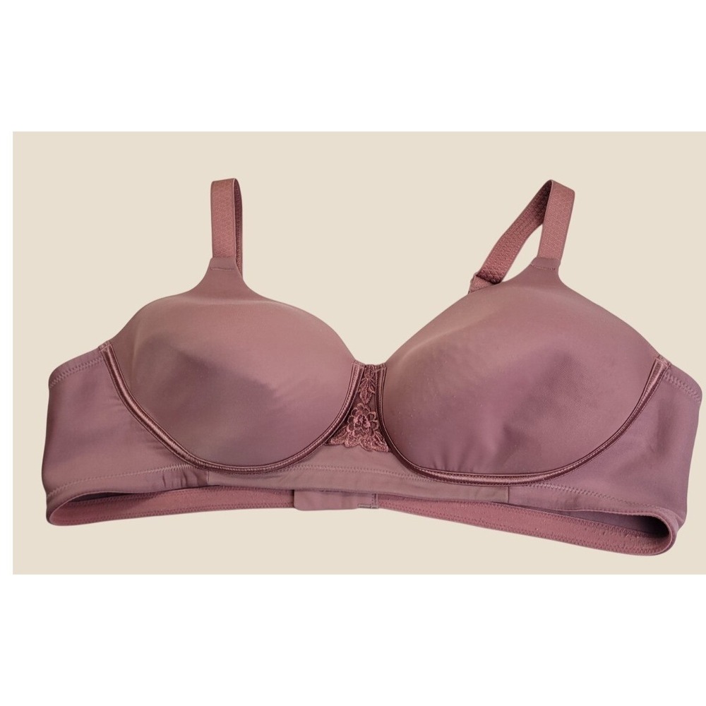 Vanity Fair Underwire Smoothing Bra Beauty Back Full Coverage 71380 42C Mauve